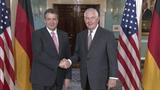 Secretary Tillerson Meets With German Foreign Minister Gabriel