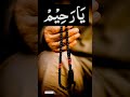 Ya Raheemo 500 Times Daily – Powerful Wazifa for Rizq & Wealth 💰 | Islamic Reminder