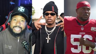 Download lagu 4 pocket full of charges! Akademiks reacts to Suspect arrested in 49ers Keion White 💥 by le Bébé man