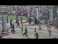 Military  patriotic show at indiapakistan border