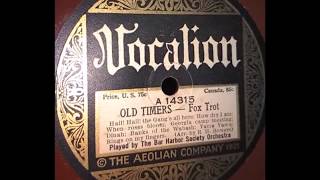 "OLD TIMERS" Medley of Songs by Bar Harbor Society on Vocalion