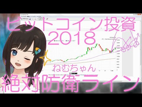 【ビットコイン投資2018】『ねむちゃん絶対防衛ライン』！