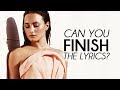 Can You Finish These Demi Lovato's Lyrics? (GAME)