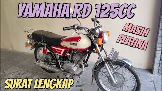 Dijual Yamaha RD Twin 125cc Mesin Masih Platina | Surat Lengkap | Harga Murah Masih Nego