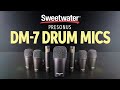 PreSonus DM-7 Drum Microphone Set Demo