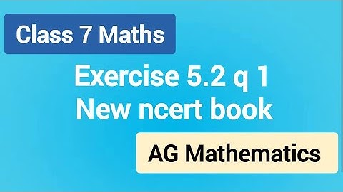 Class 7 Exercise 5.2 q-1 State the property that is used in each of the following statements