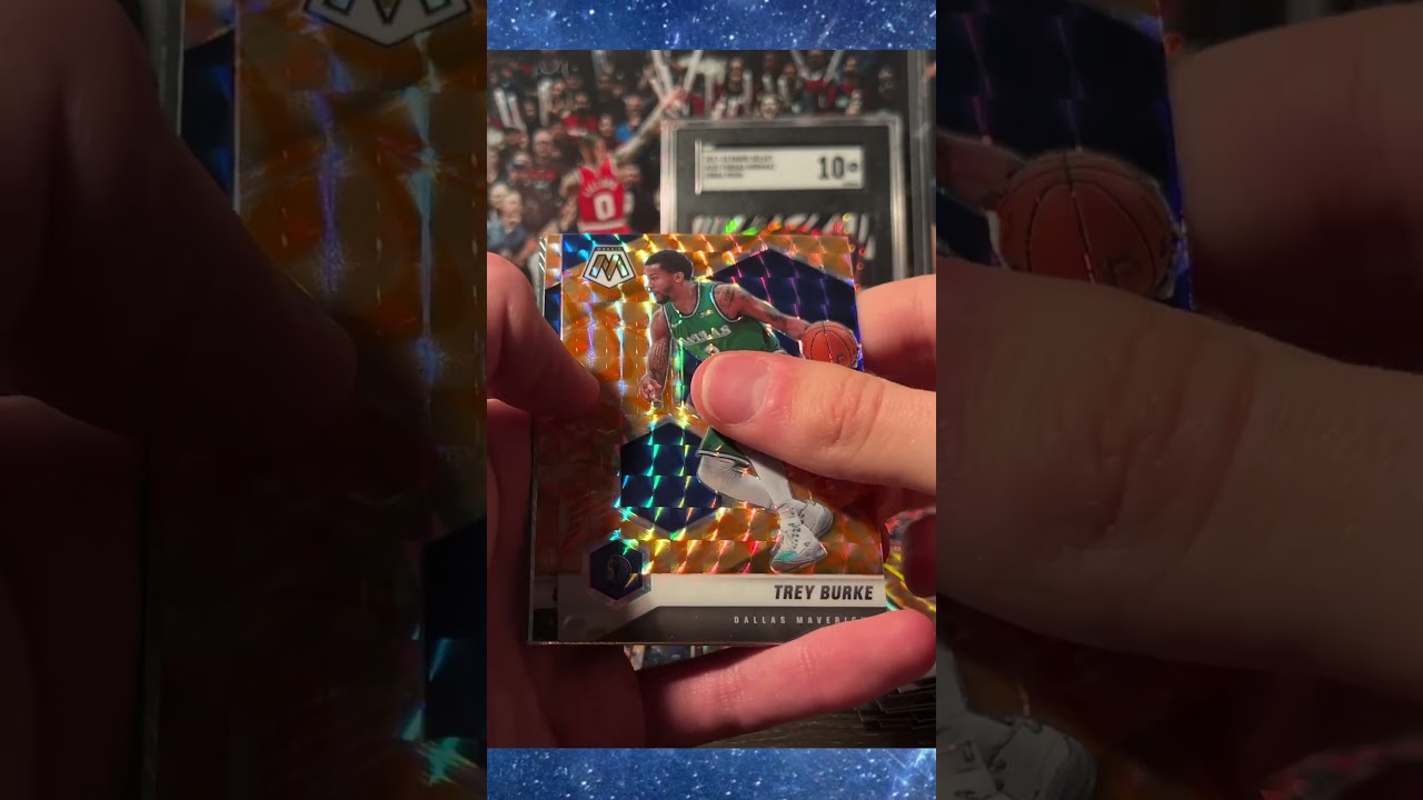 COBY WHITE ORANGE REACTIVE CARD!! FUTURE STAR CARD! NBA MOSAIC CARD!!!