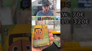 I PULLED ANOTHER SIGNATURE SP CARD #chainsawman #weissschwarz #tcg #insanepull #anime #signature #sp