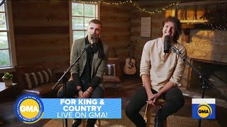 Tori Kelly and Kirk Franklin perform ‘Together’ on GMA | For king & country live on GMA