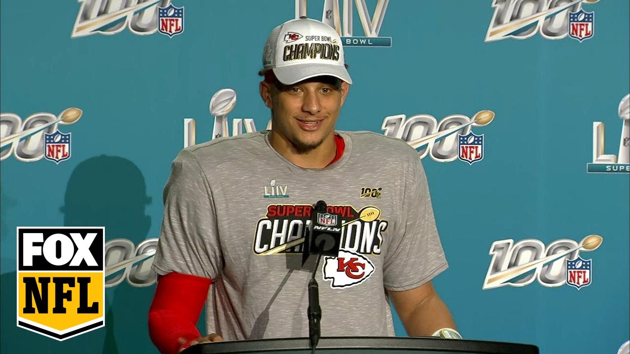 Patrick Mahomes: 'The guys believed in me' | FULL PRESS CONFERENCE | FOX NFL