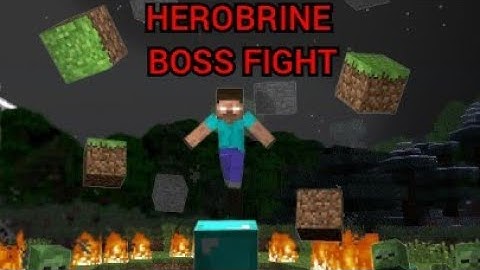 Minecraft Herobrine Boss Fight Map ( 1.8 )