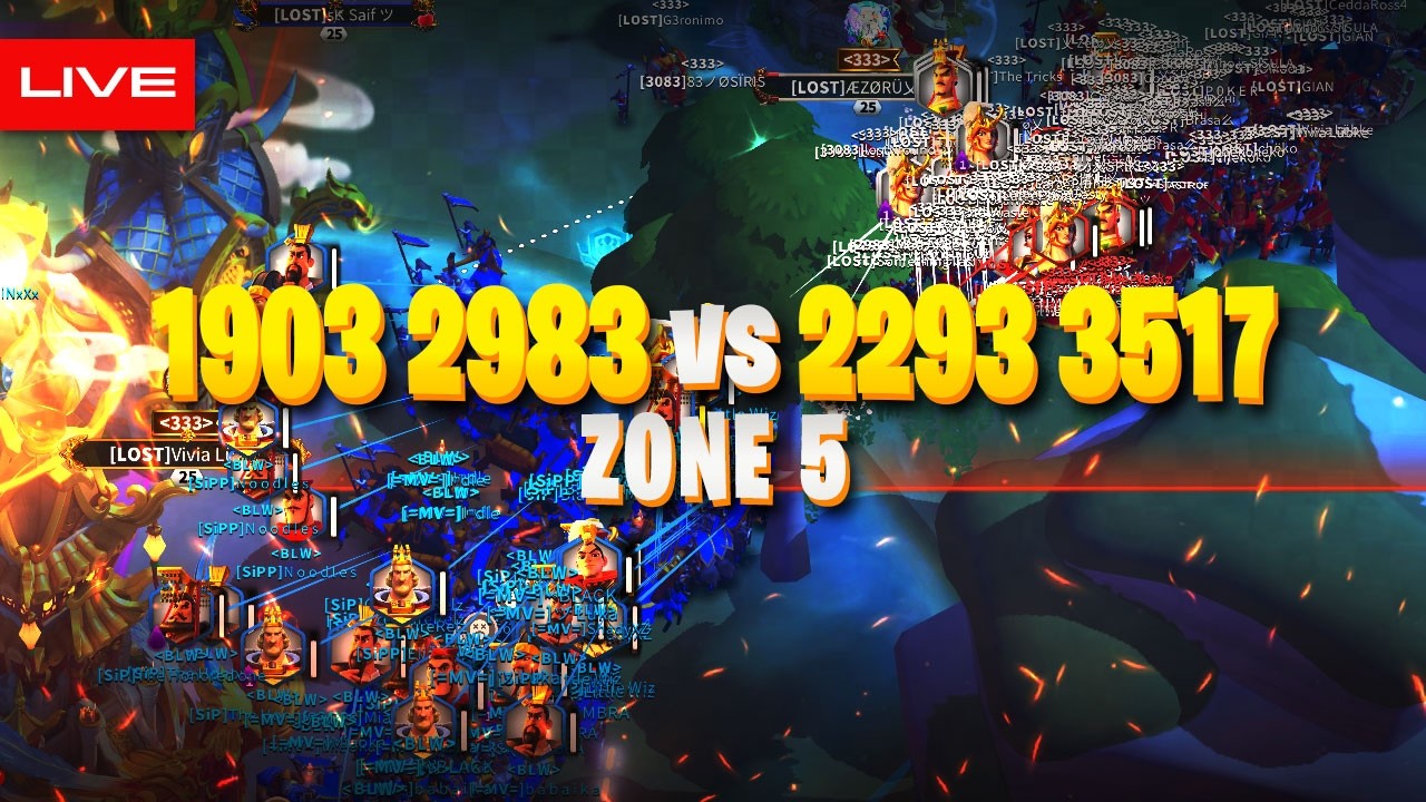 4028 Huns Ark + 1903 2983 vs 2293 3517 | Rise of Kingdoms