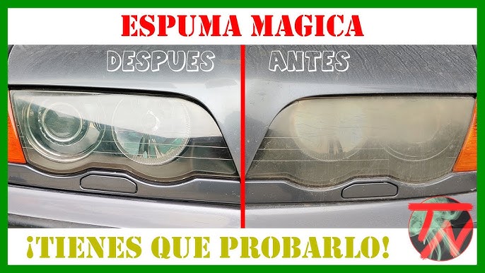 Trucazo para limpiar los faros del coche como recién estrenados: solo  necesitarás dos ingredientes