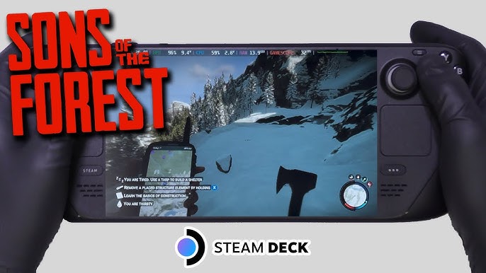 Sons Of The Forest Steam Deck, SteamOS