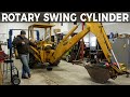 Massey Ferguson Backhoe Rotary Swing Cylinder Rebuild