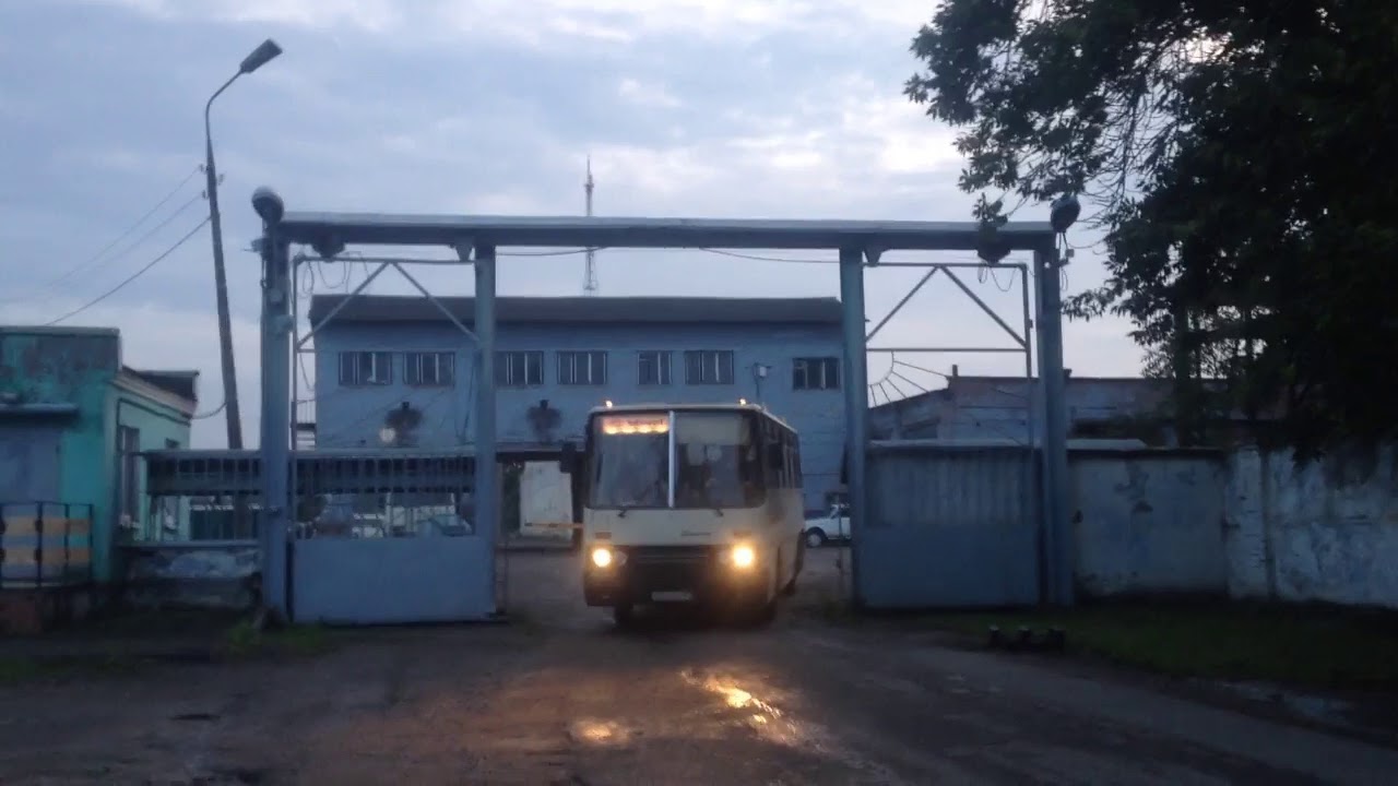 Последний Икарус покидает Великолукское ПАТП (ГППО Славяне)