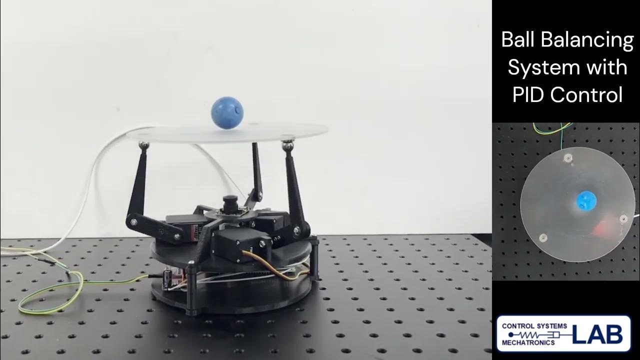 PID Control of a Ball Balancing System - YouTube