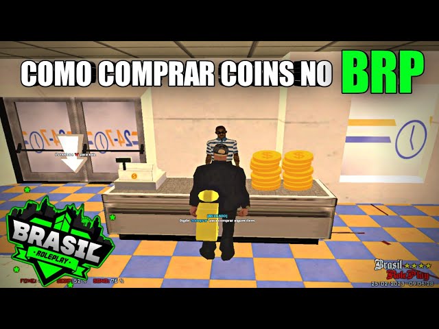 COMO COMPRAR COINS OU VIP NO BRASIL ROLEPLAY #brp #coins
