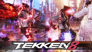 Tekken 8 - Jin Kazama All Heat Moves & Rage Art