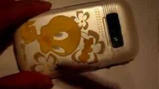Hello kitty 318 bluetooth triband cell phone