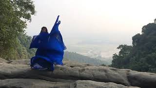 Prajakta Mali Song Shooting in Meghalaya
