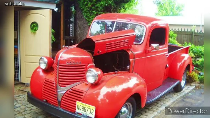 Dodge pickup truck 1939-1947 by Plymouth