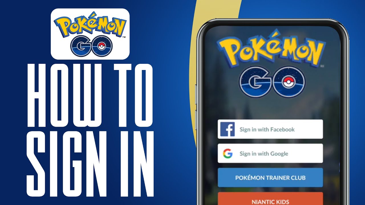 Pokemon Sign In How To Sign In Pokemon GO (2025) Easy Tutorial - YouTube