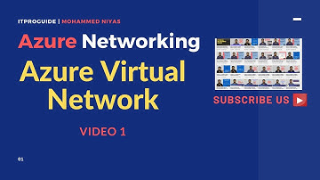 Azure Networking | How to Create Azure Virtual Network vNet | Video 1