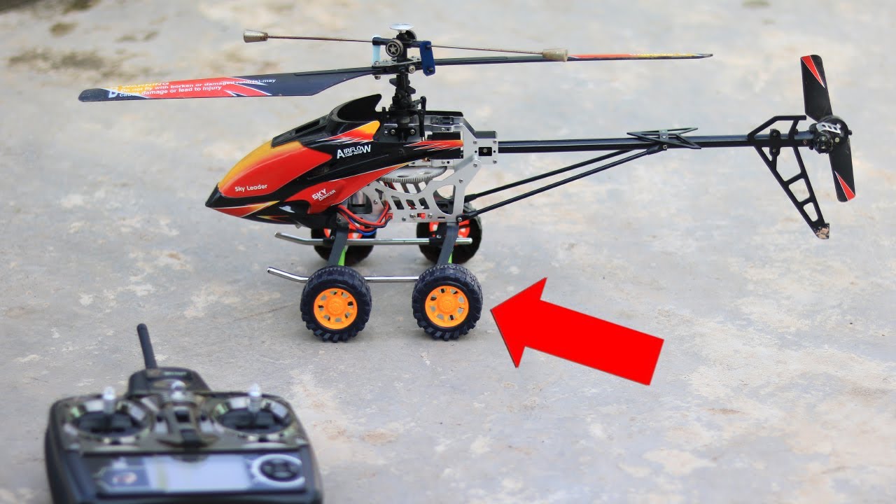 car and helicopter toy