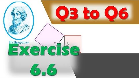 Ex 6.6 Class 10 | Q3 | Q4 | Q5 | Q6 | Triangles | Chapter 6 | Exercise 6.6 Class 10 | NCERT | Maths