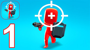 Gun Run 3D - Gameplay Part 1 Tutorial (Android, iOS) #1