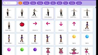 Making a game of balleriana jumping using scratch