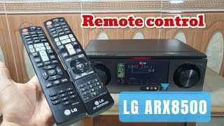 Remote control của amply 5.2 LG ARX8500