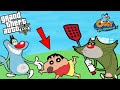 SHINCHAN Meets OGGY and JACK in GTA 5 !!