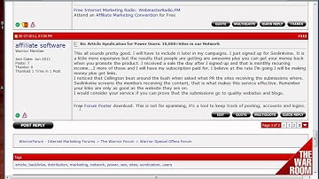 Free Forum Poster (How to add a signature in a forum)