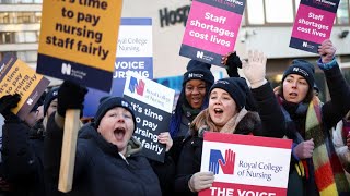 Some 100,000 UK nurses walk off job in first-ever strike over pay • FRANCE 24 English