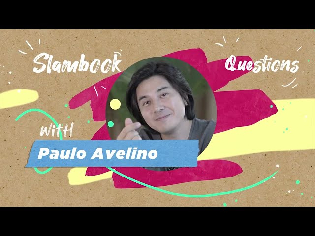 Slam Book Interview Featuring Paulo Avelino | Flower Of Evil (Philippine Adaptation) | Viu class=