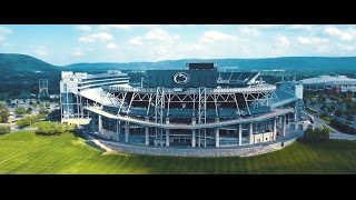 Penn State Beaver Stadium Drone Flyover