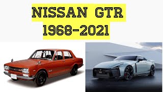 Evolution OF Nissan GTR (1969-2021) #Shorts #MotorsbyHG #NissanGTR