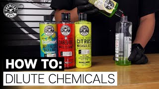 Everything You NEED To Know About Dilution!  Chemical Guys