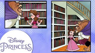 Disney Comics In Motion | Disney Princess | Belle “Beauty & The Books”