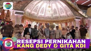 Resepsi pernikahan kang dedy & Gita KDI digelar dengan mewah di hotel bintang lima