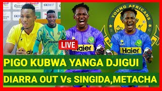 Breaking News Pigo Yanga, Djigui Diara Out Yanga Kuwakosa Singida Big Stars, Metacha Mnata Ndani