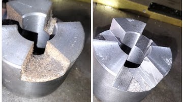 making coupling on manual parkson milling machine