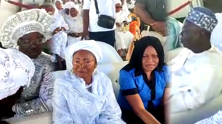 MAMA RAINBOW, SALAWA ABENI, AJOBIEWE & OTHER DIGNITARIES STORM IN PASUMA MOTHER 8DAYS FIRDAUS PRAYER