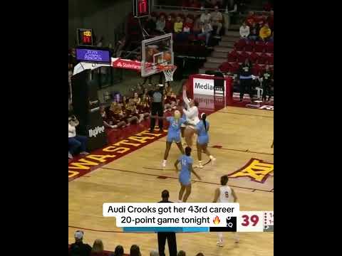 Audi Crooks showed out 🔥