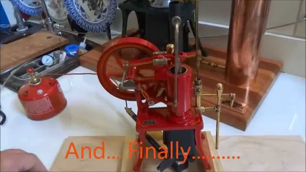 1 inch Bore Rider Ericsson Model now running YouTube