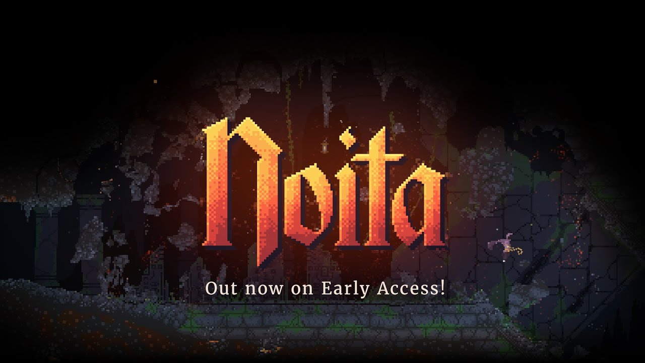 noita a roguelite in which every pixel is simulated wikipedia pixel