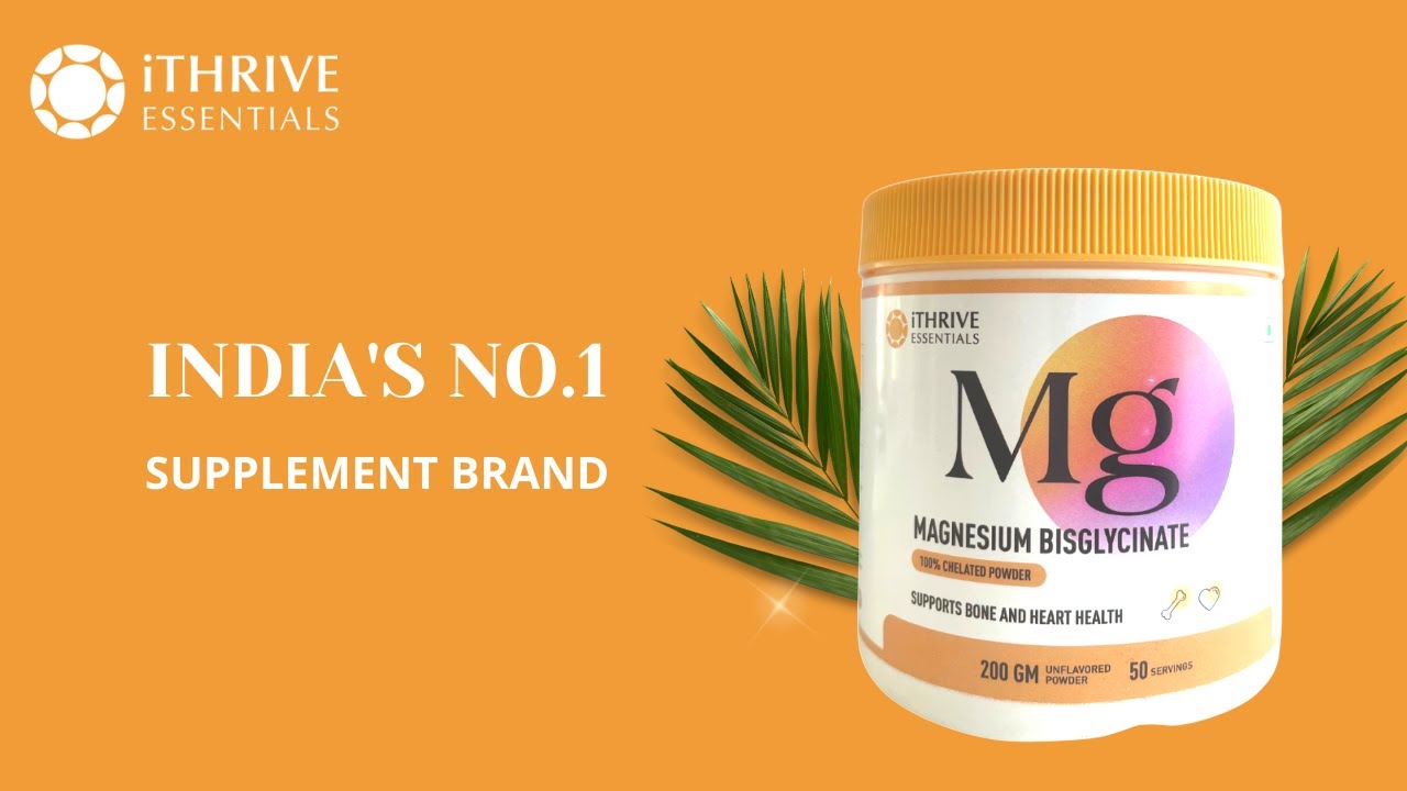 iThrive Magnesium Bisglycinate Chelate Powder YouTube