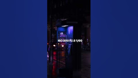 My camera settings for cinematic photography at night #photography #cinematicphotography